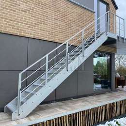 Outdoor stairs for your terrace or garden. Free quote. | Jomy